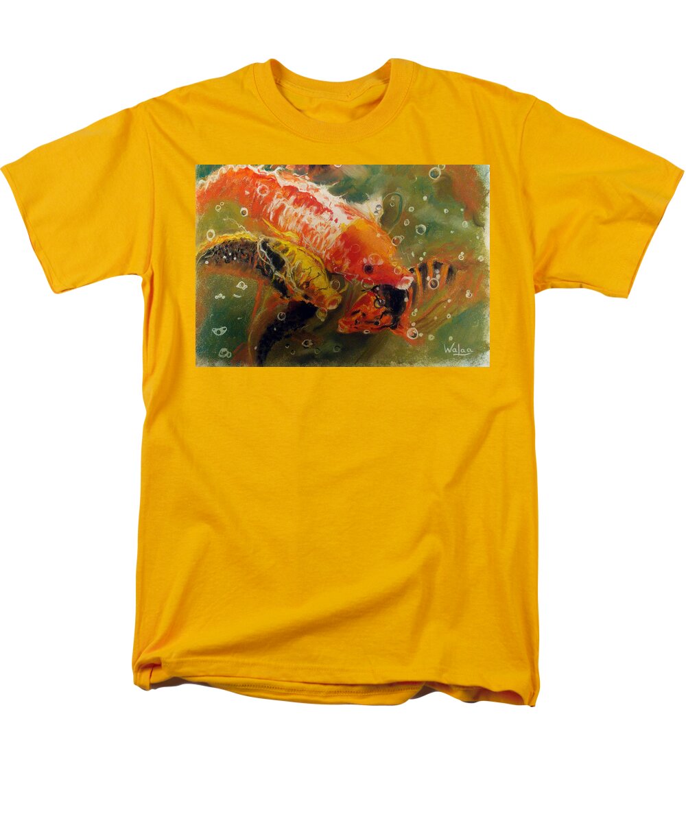 Dance of the Koi - Men's T-Shirt  (Regular Fit)