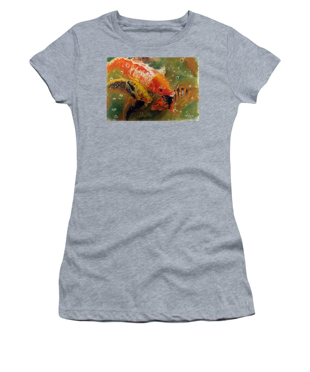 Dance of the Koi - Women's T-Shirt