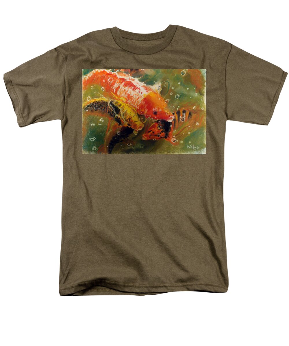 Dance of the Koi - Men's T-Shirt  (Regular Fit)