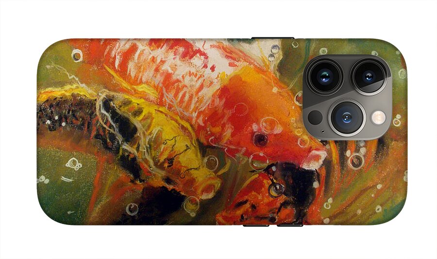 Dance of the Koi - Phone Case