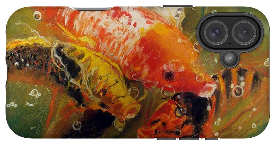 Dance of the Koi - Phone Case