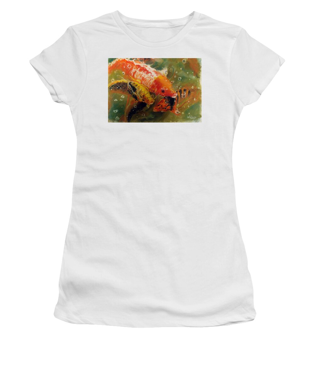 Dance of the Koi - Women's T-Shirt