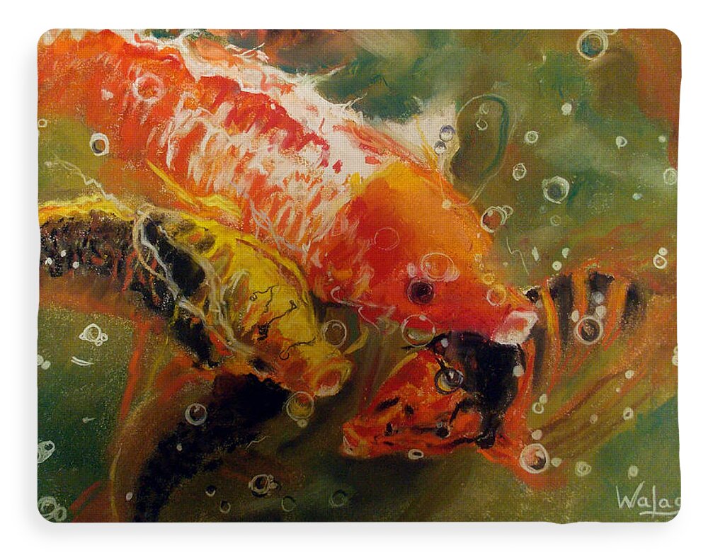 Dance of the Koi - Blanket