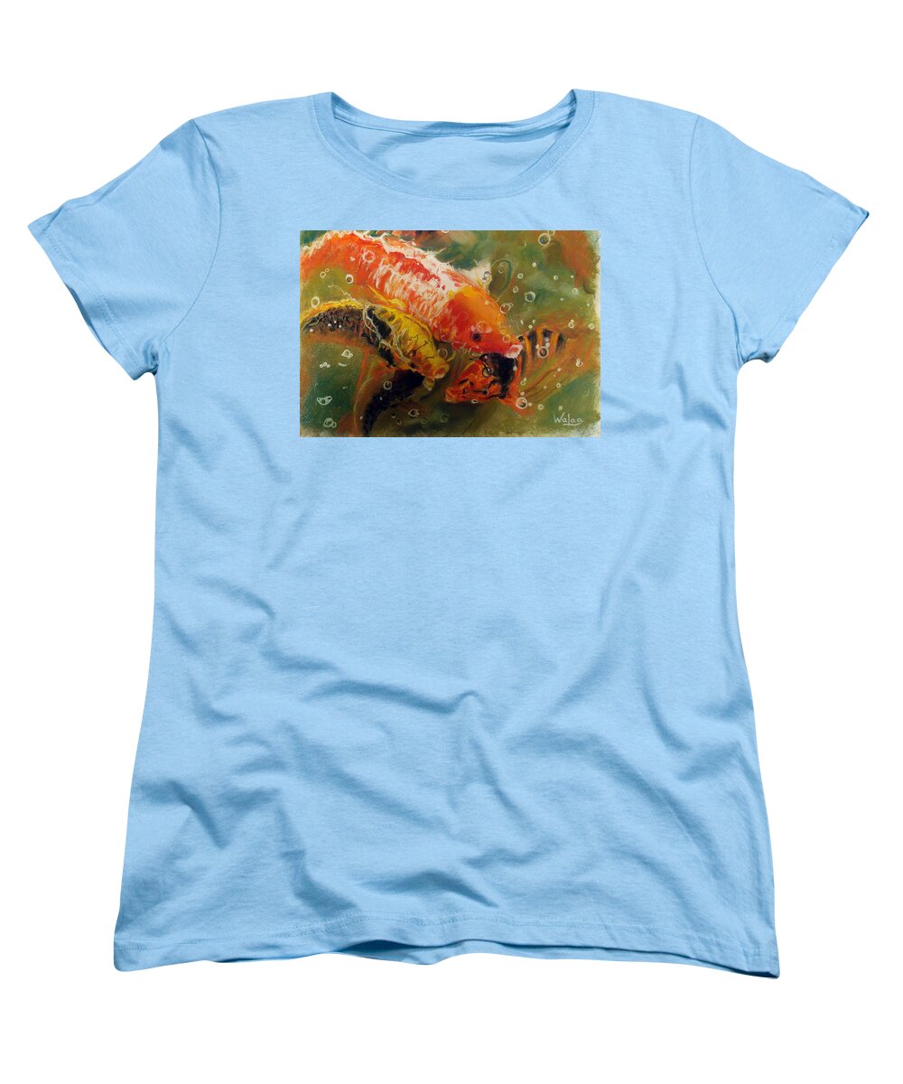 Dance of the Koi - Women's T-Shirt (Standard Fit)