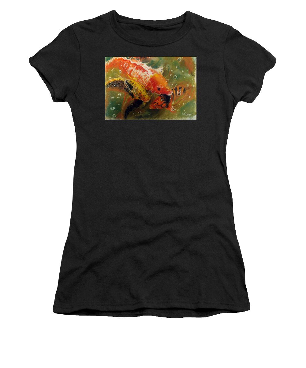 Dance of the Koi - Women's T-Shirt