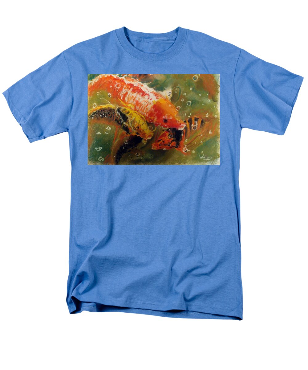 Dance of the Koi - Men's T-Shirt  (Regular Fit)