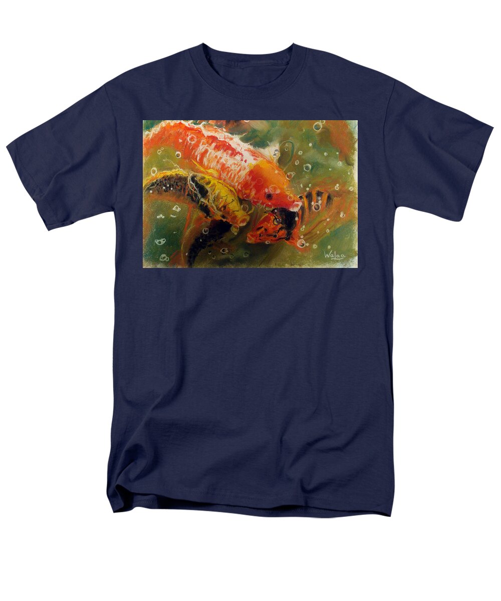 Dance of the Koi - Men's T-Shirt  (Regular Fit)