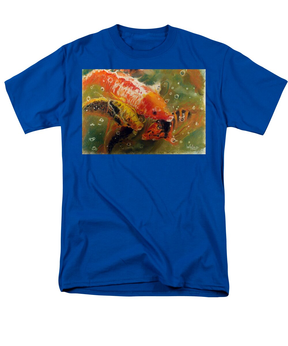 Dance of the Koi - Men's T-Shirt  (Regular Fit)