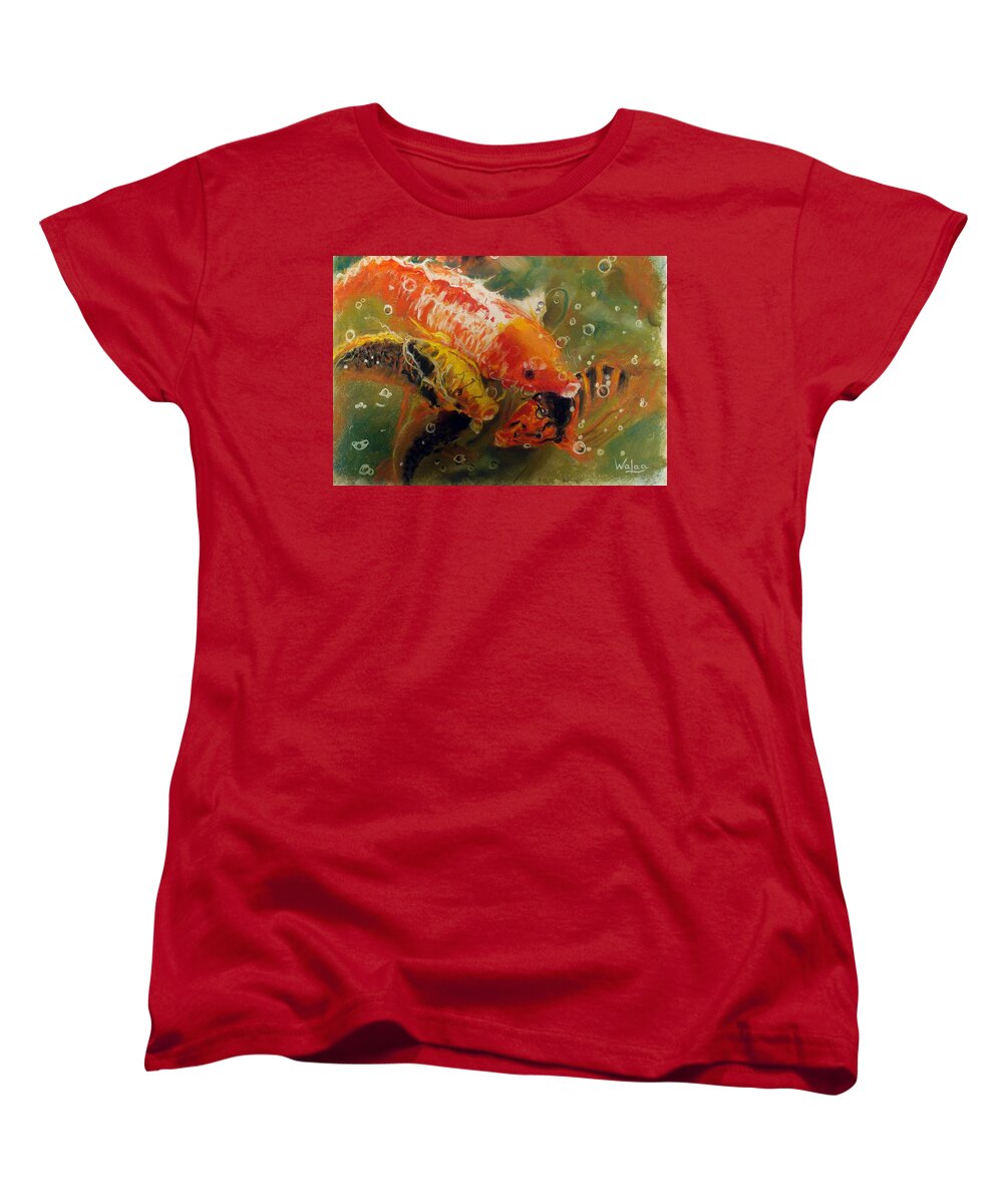 Dance of the Koi - Women's T-Shirt (Standard Fit)