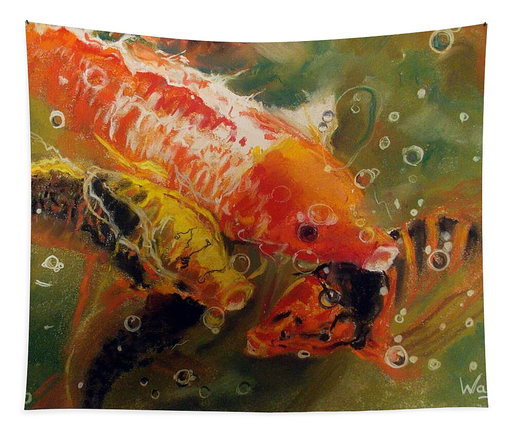 Dance of the Koi - Tapestry