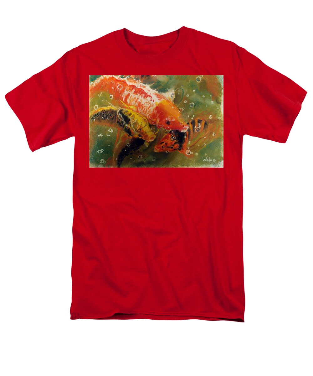 Dance of the Koi - Men's T-Shirt  (Regular Fit)