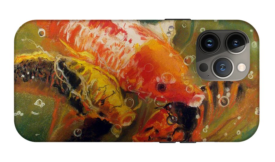 Dance of the Koi - Phone Case