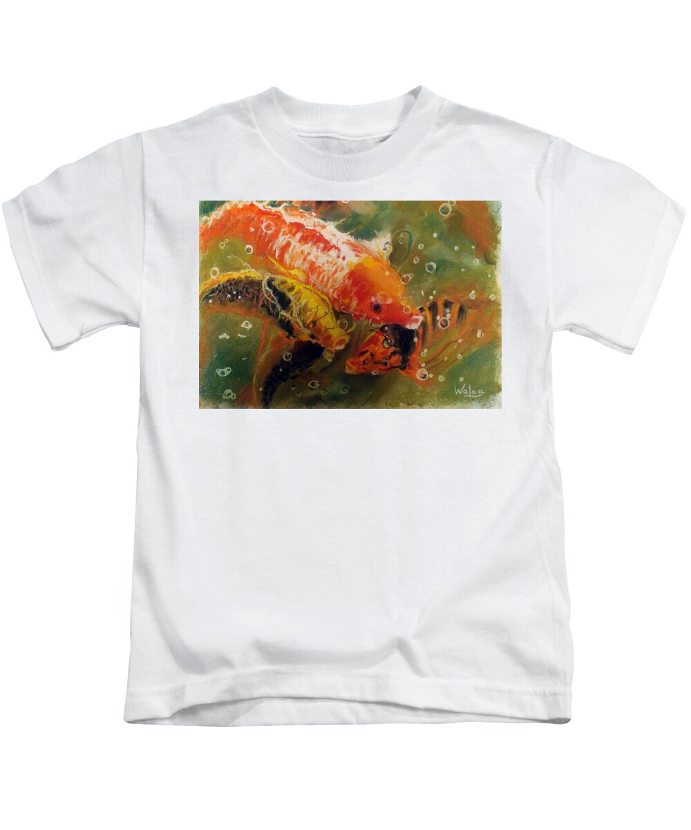 Dance of the Koi - Kids T-Shirt