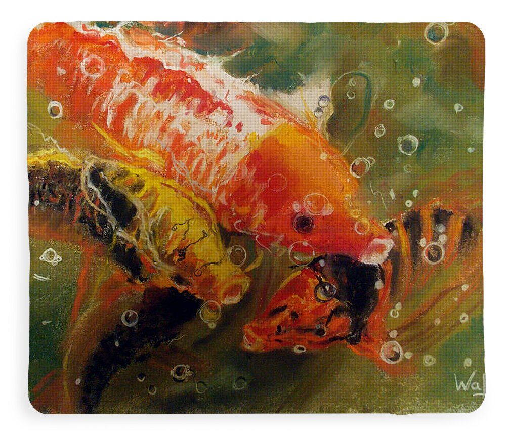 Dance of the Koi - Blanket