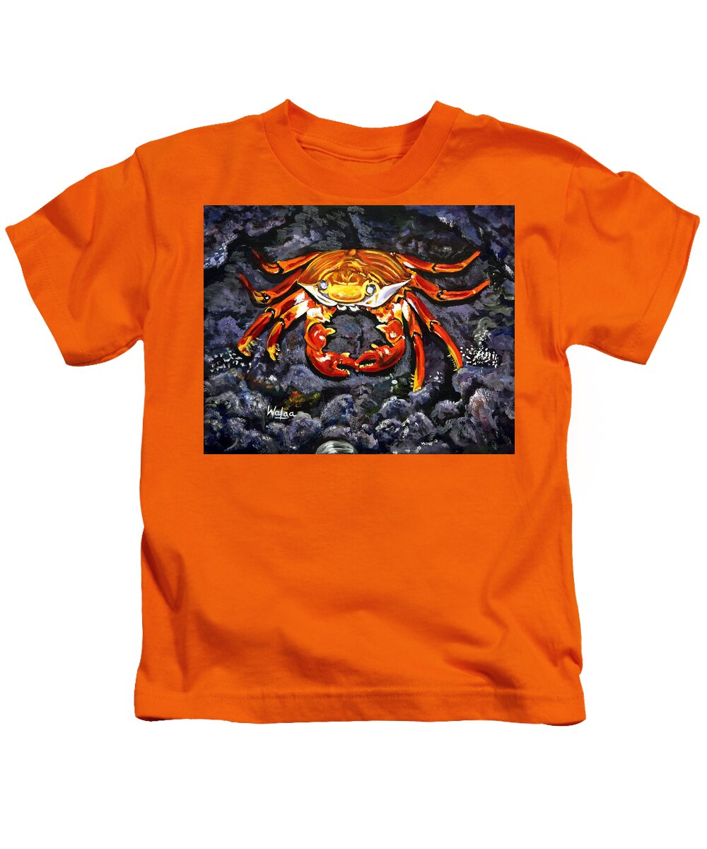 Crab's Bold Hold - Kids T-Shirt