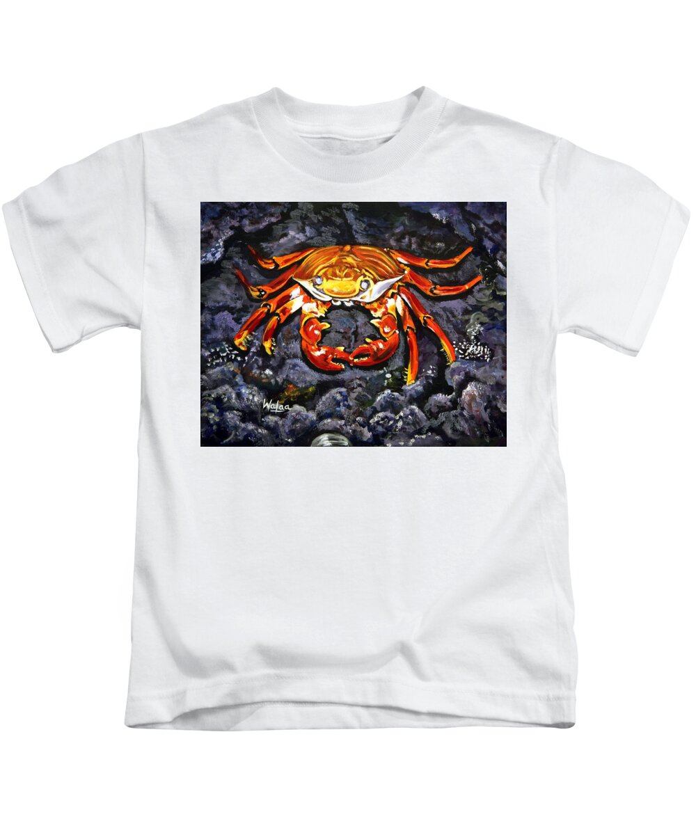 Crab's Bold Hold - Kids T-Shirt