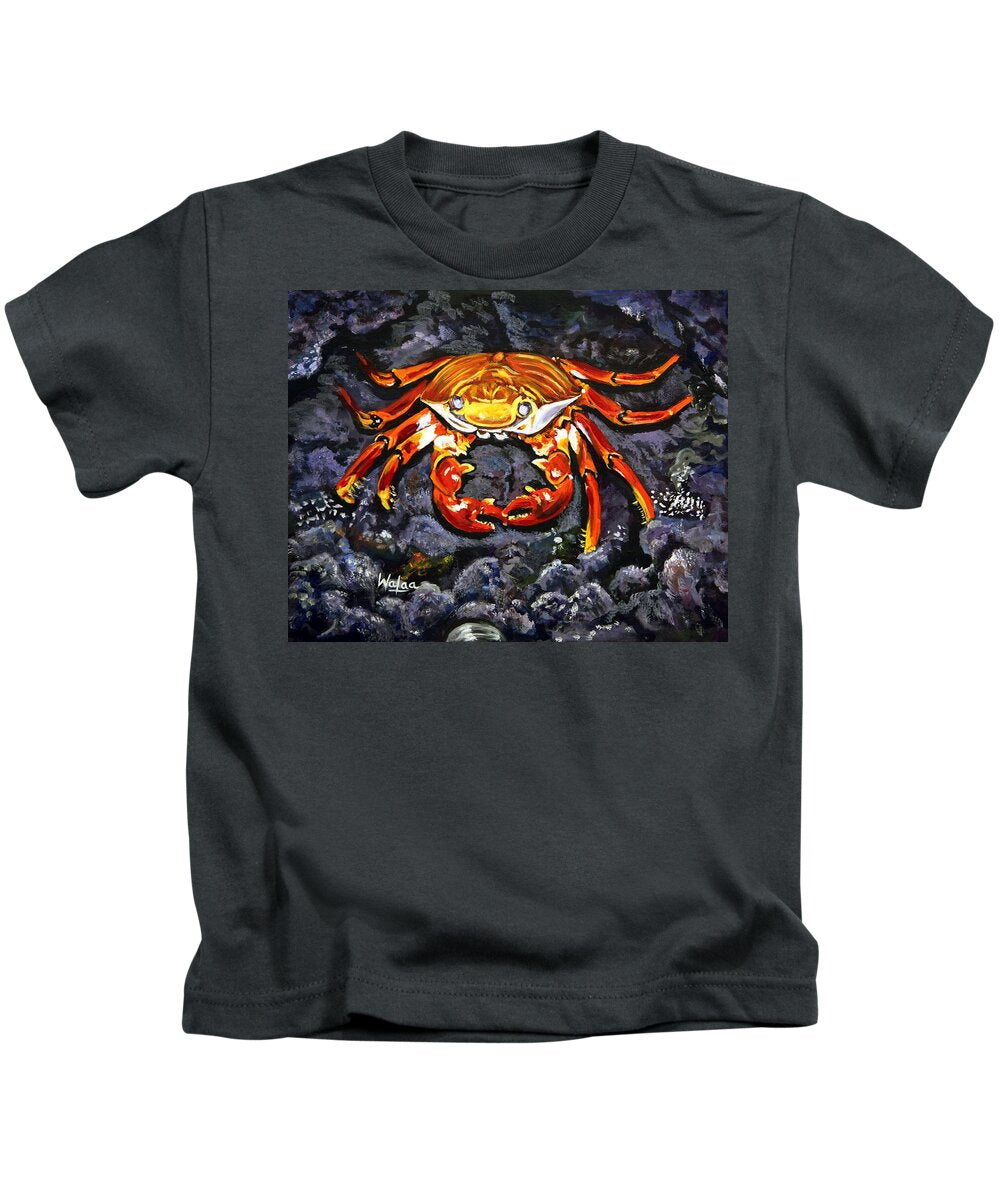 Crab's Bold Hold - Kids T-Shirt