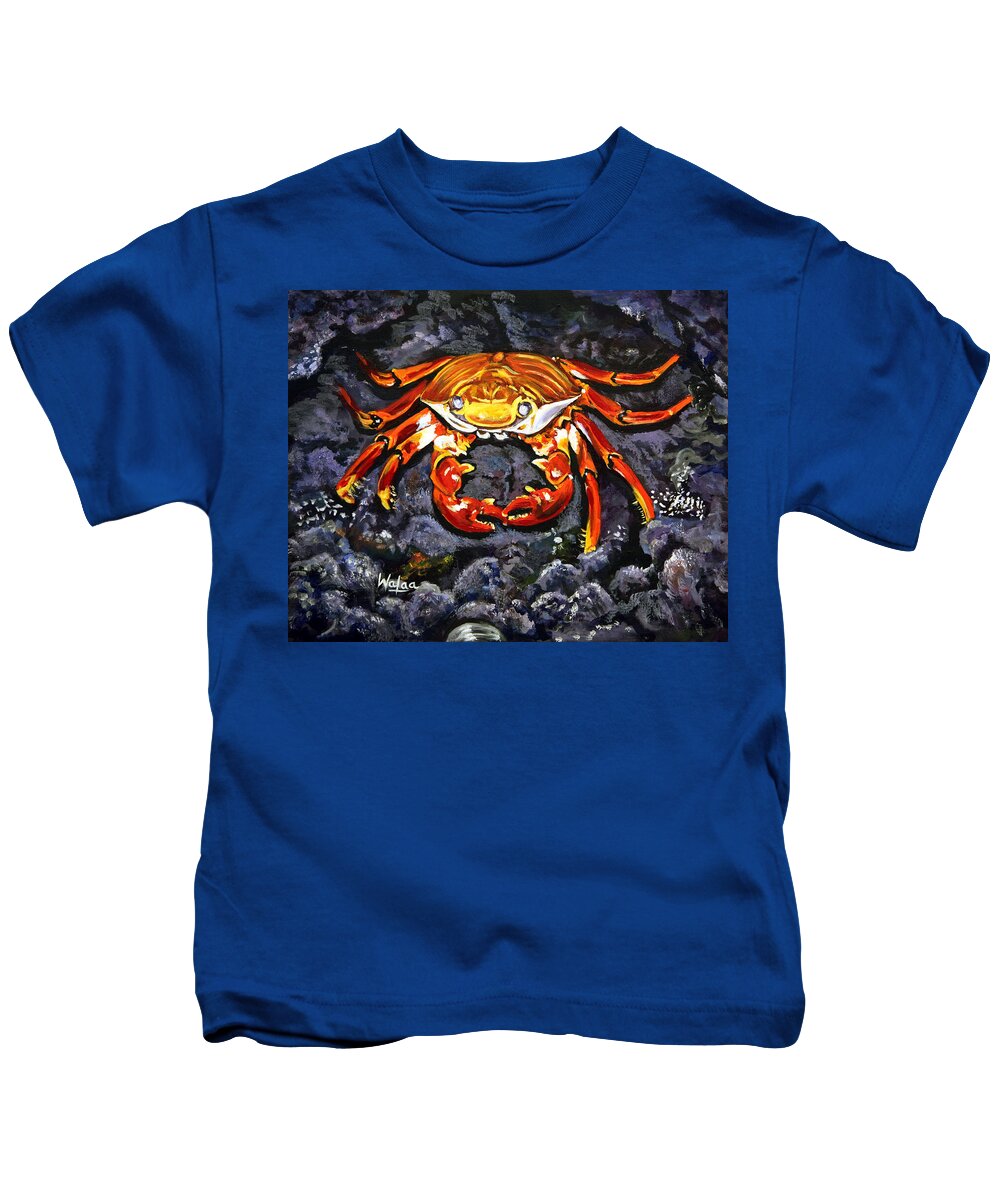 Crab's Bold Hold - Kids T-Shirt