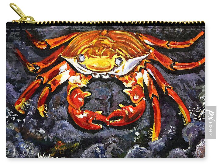 Crab's Bold Hold - Zip Pouch