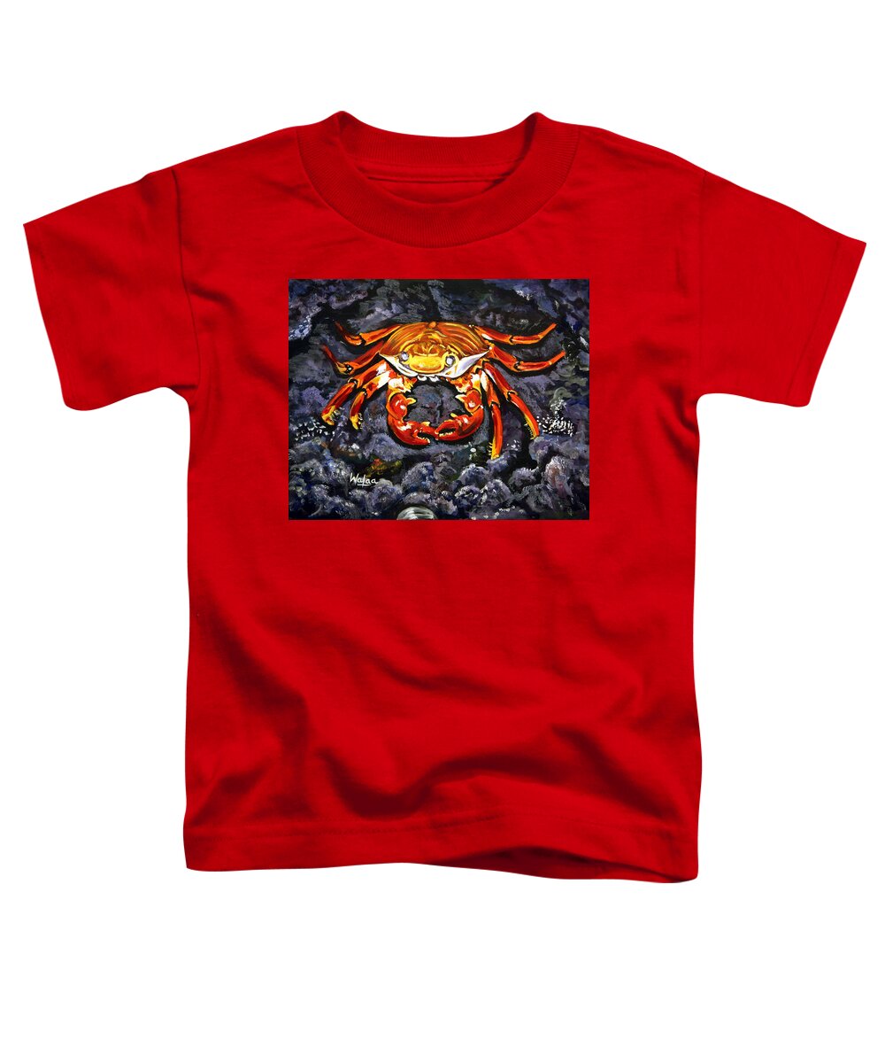 Crab's Bold Hold - Toddler T-Shirt