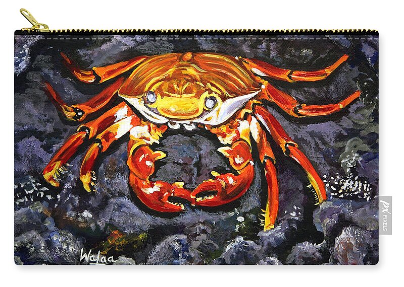 Crab's Bold Hold - Zip Pouch