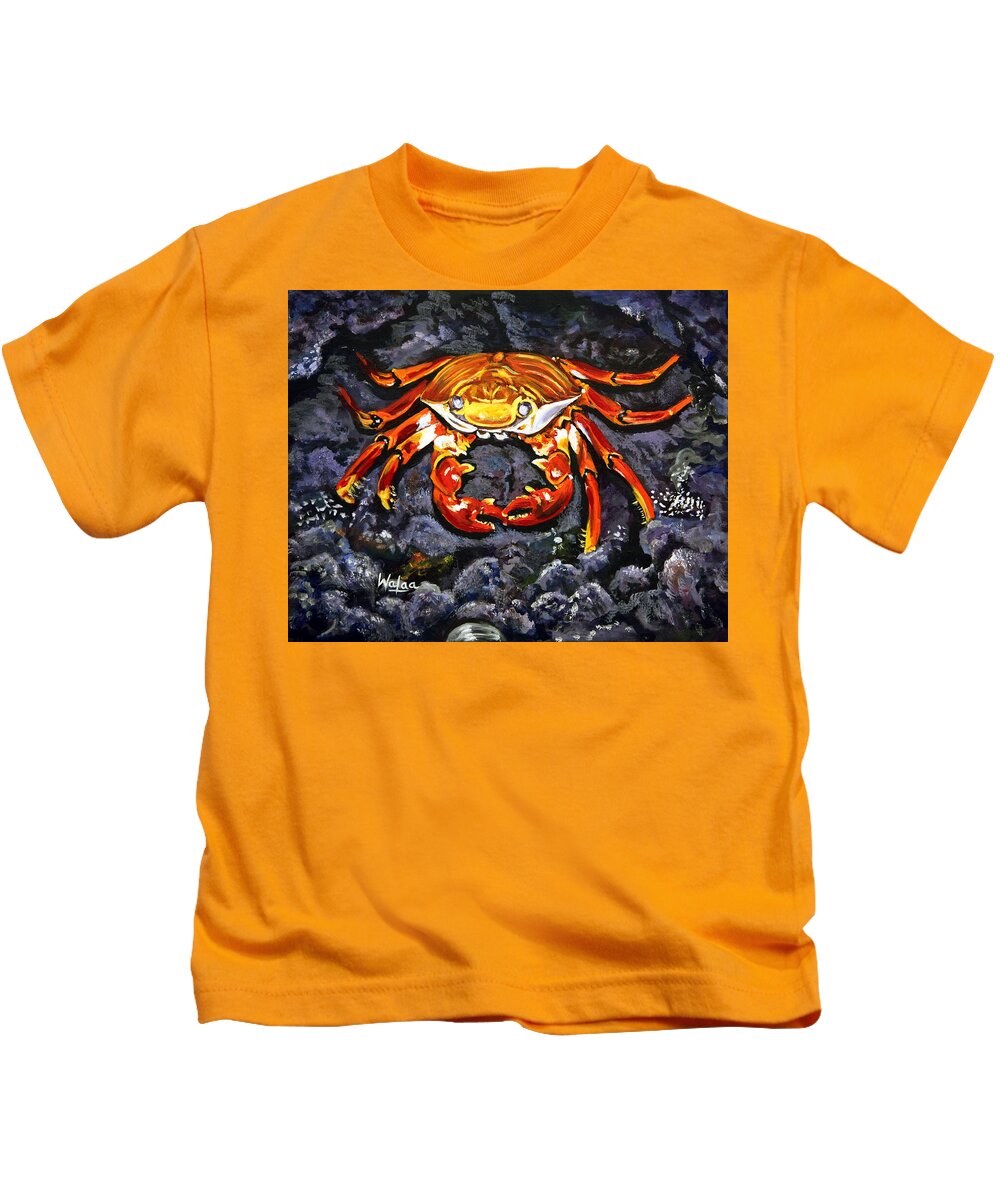 Crab's Bold Hold - Kids T-Shirt