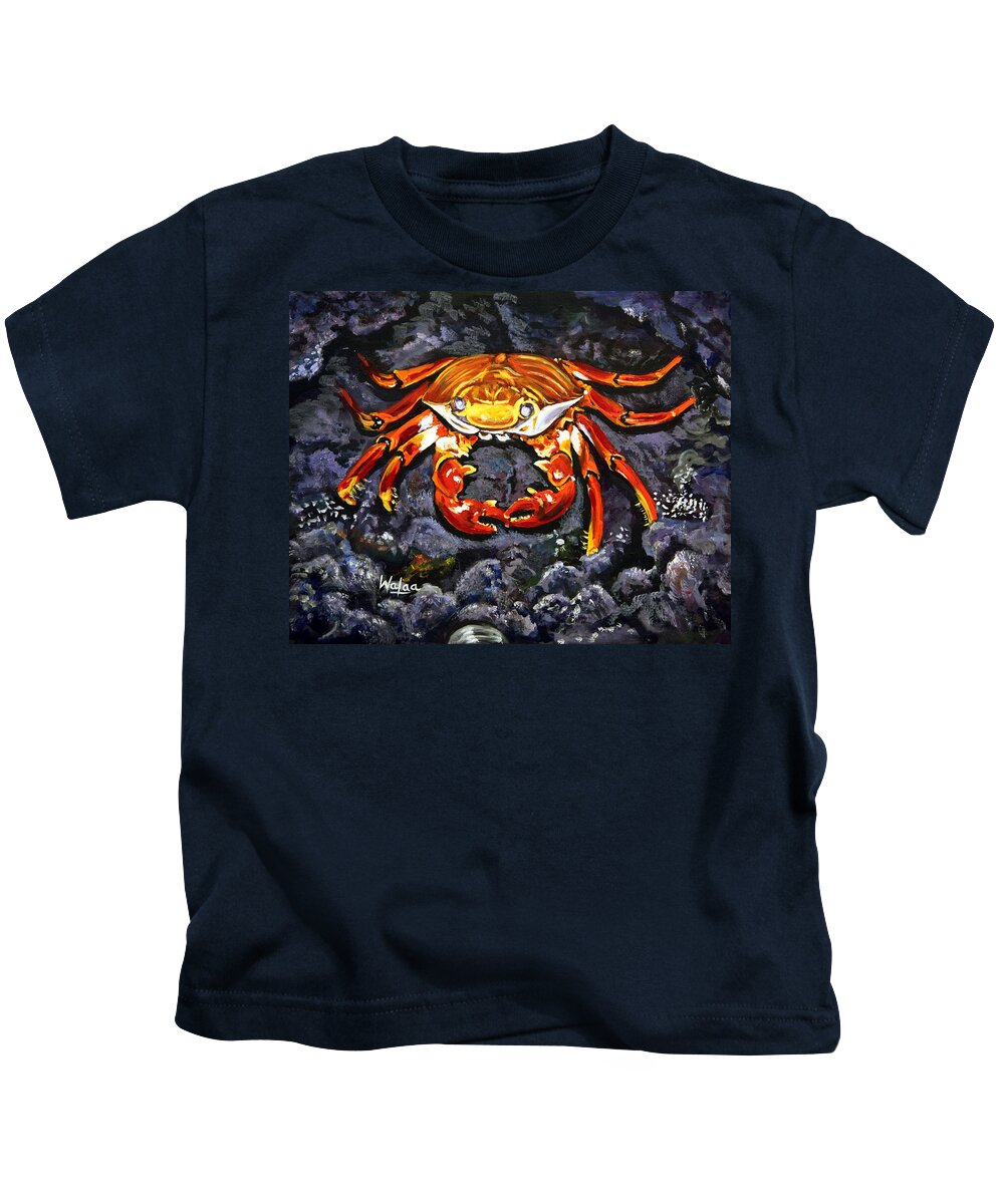 Crab's Bold Hold - Kids T-Shirt