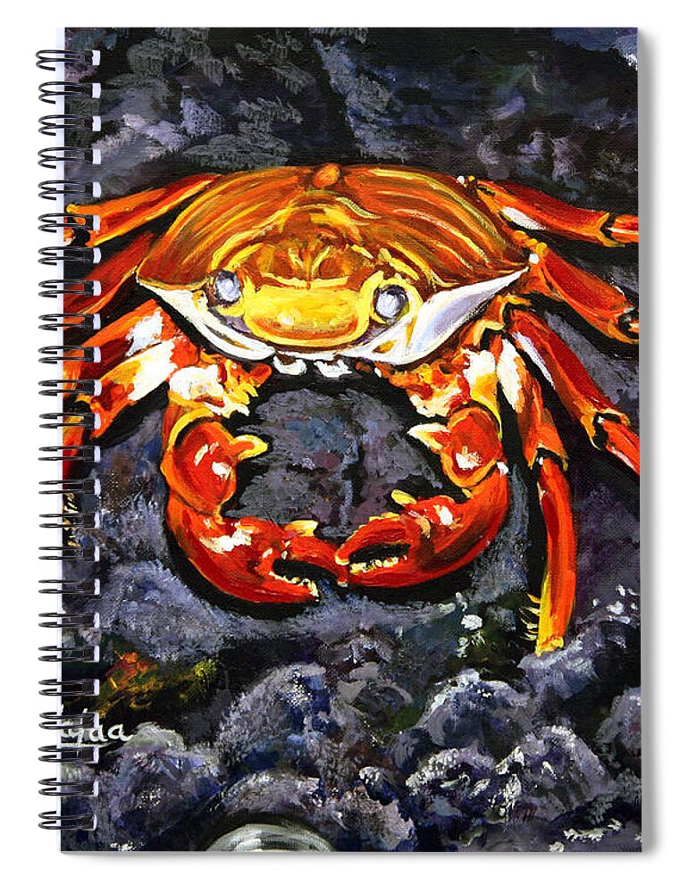 Crab's Bold Hold - Spiral Notebook