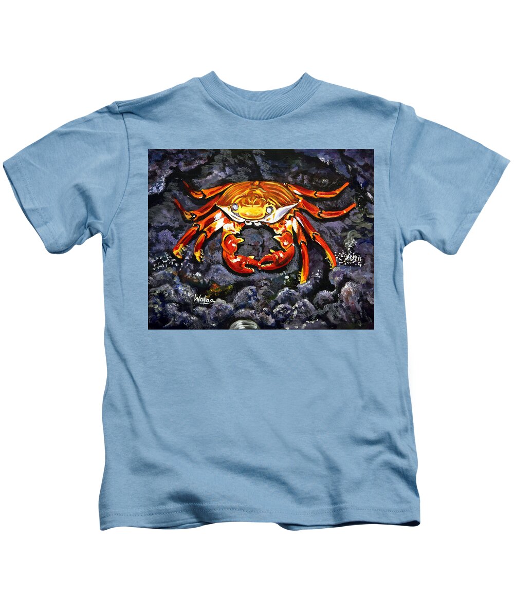 Crab's Bold Hold - Kids T-Shirt