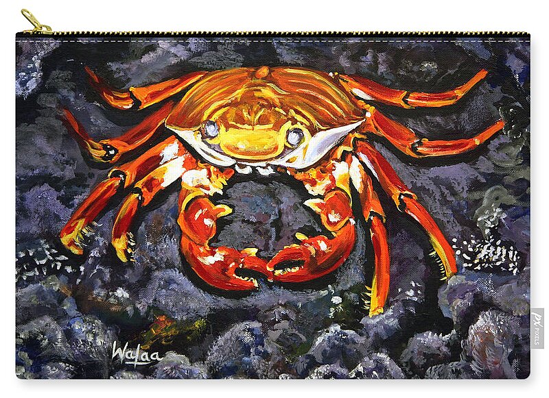 Crab's Bold Hold - Zip Pouch