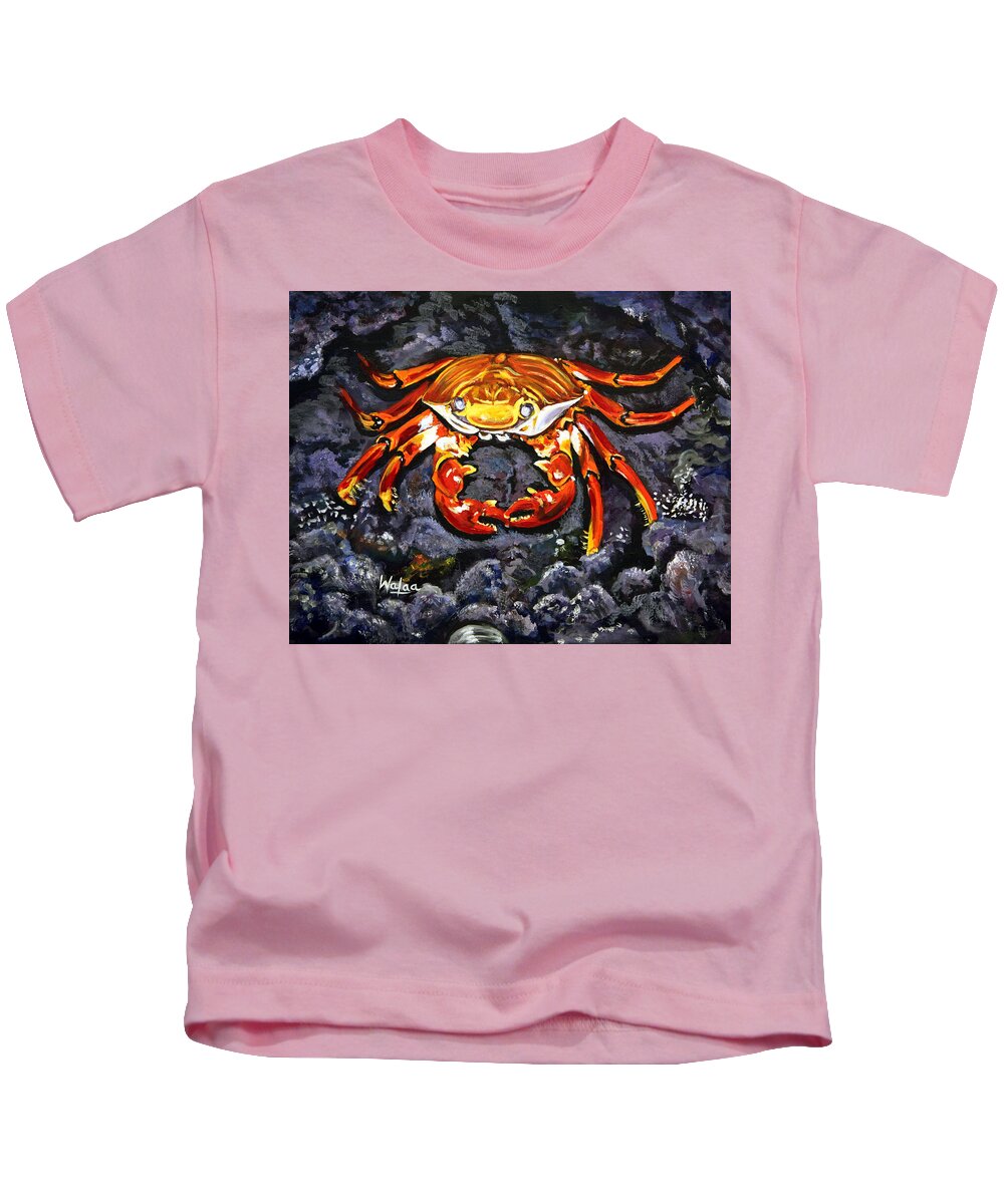 Crab's Bold Hold - Kids T-Shirt