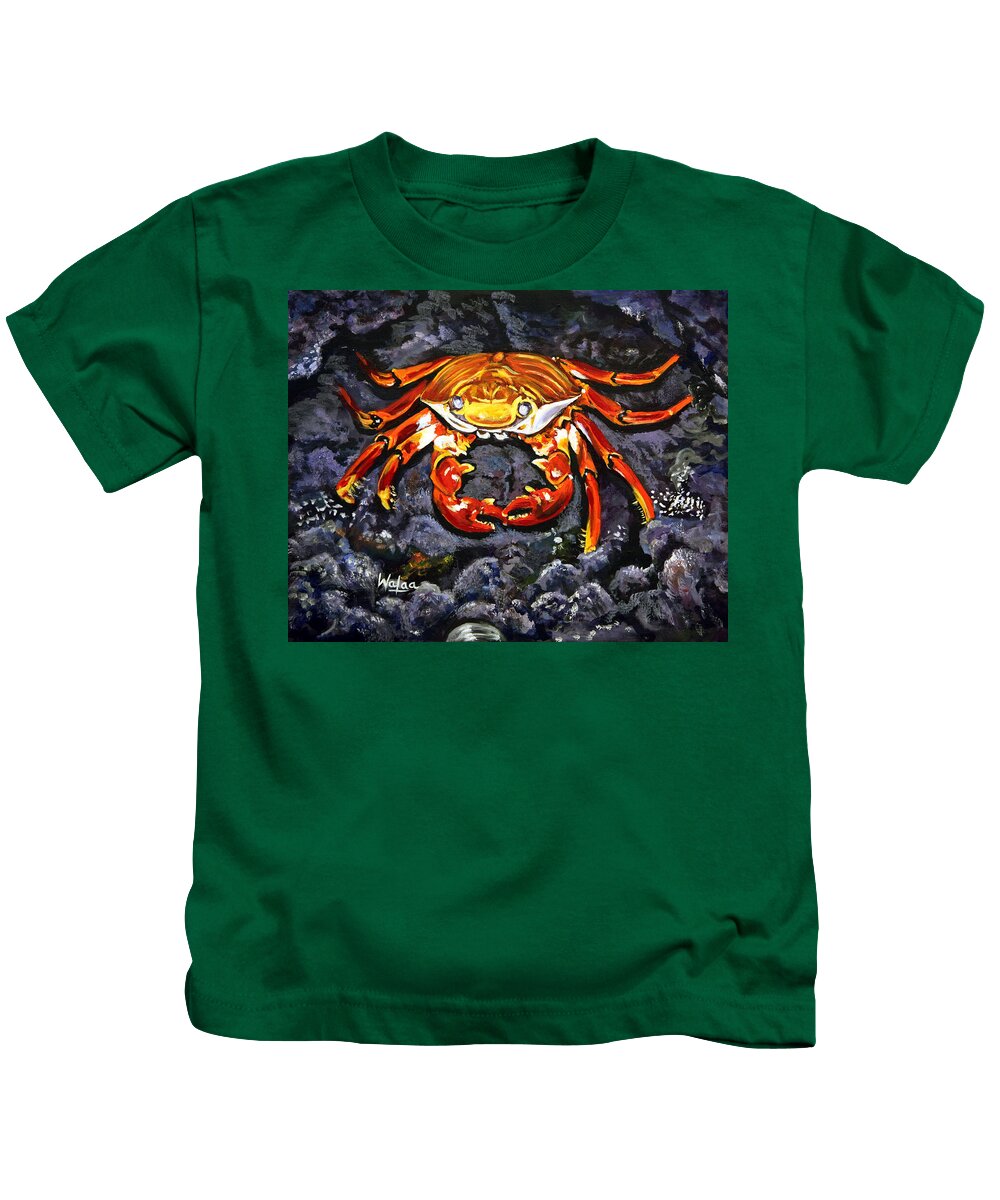 Crab's Bold Hold - Kids T-Shirt