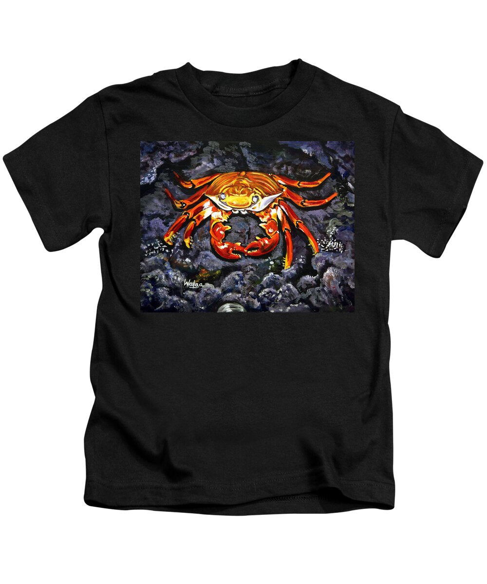 Crab's Bold Hold - Kids T-Shirt