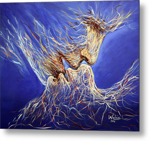 Embrace of Souls - Metal Print