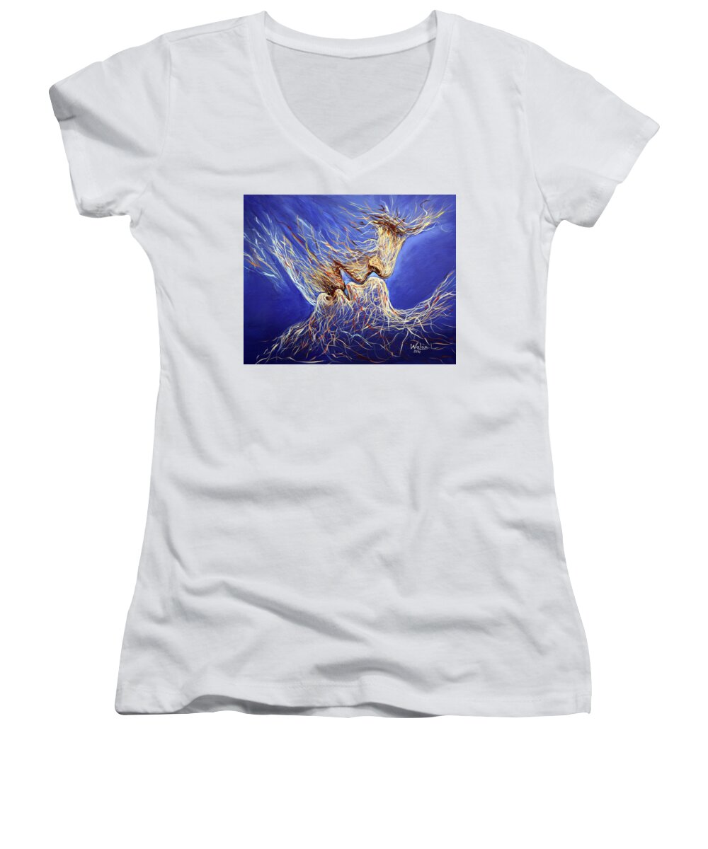 Embrace of Souls - Women's V-Neck