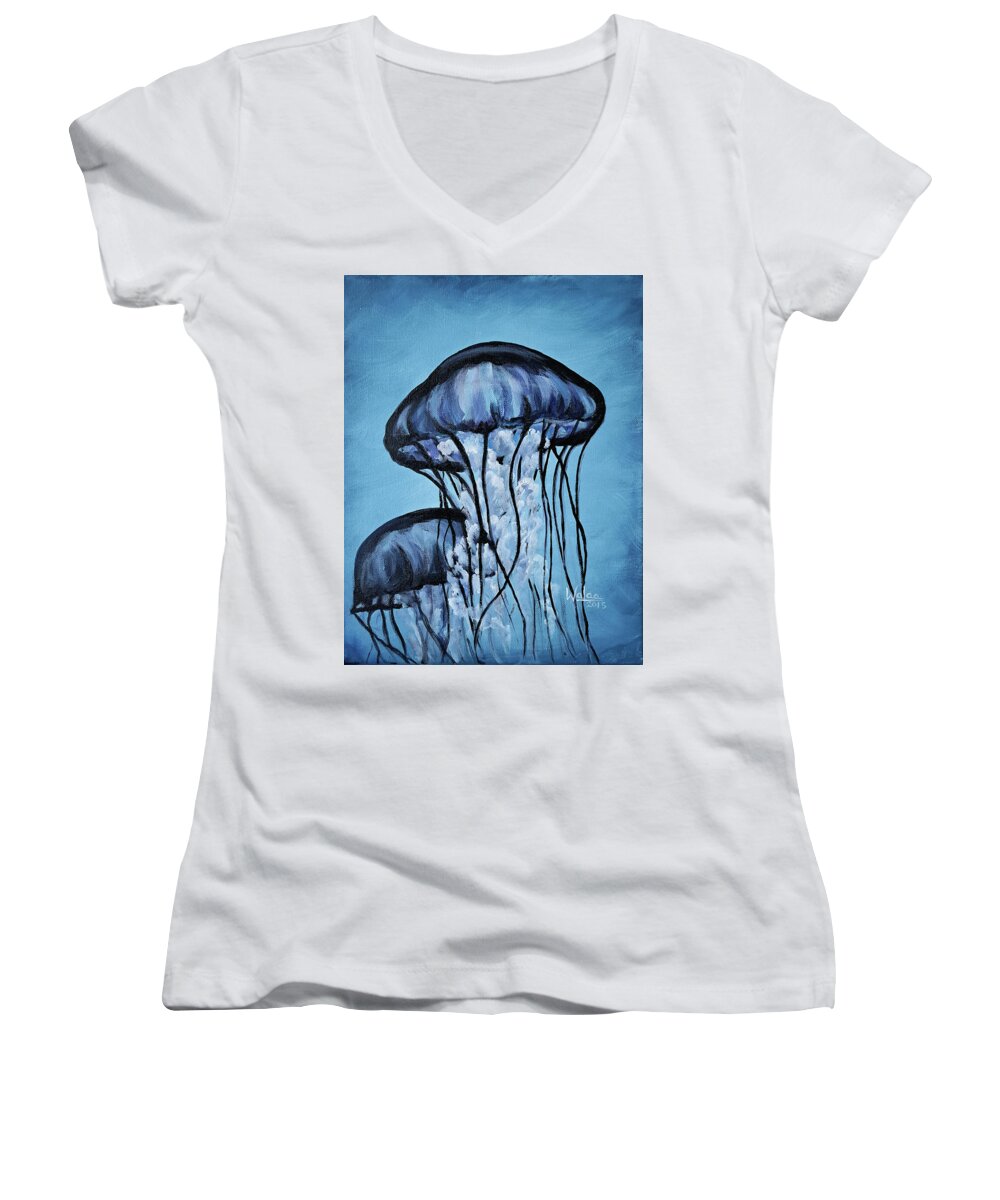 Jellyfish Dancers - Women's V-Neck