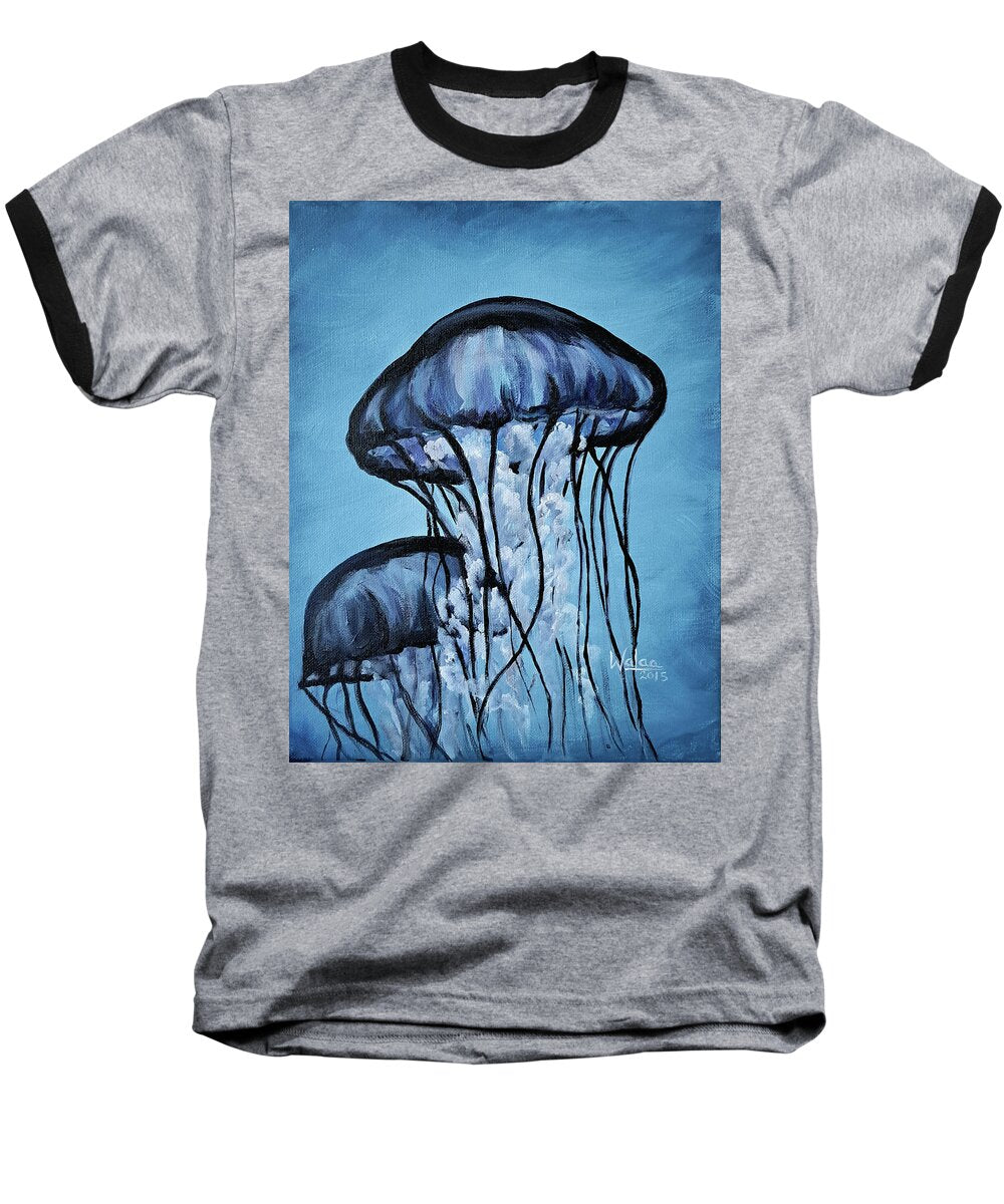 Jellyfish Dancers - Baseball T-Shirt