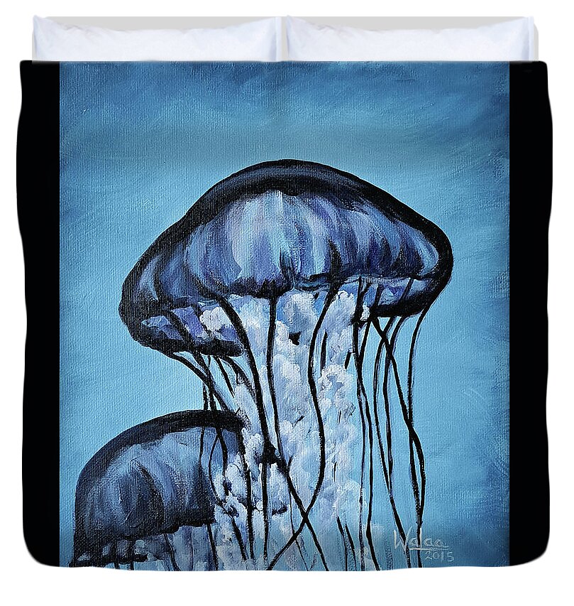 Jellyfish Dancers - Duvet Cover