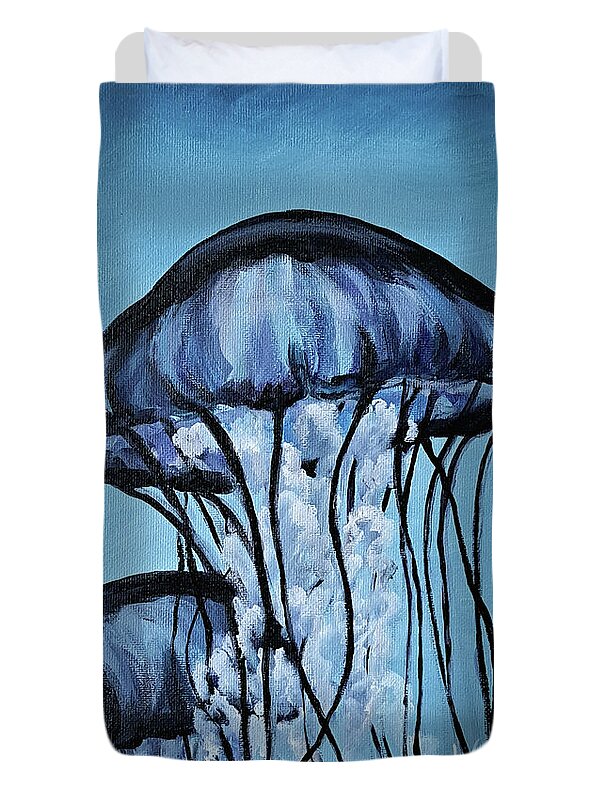 Jellyfish Dancers - Duvet Cover