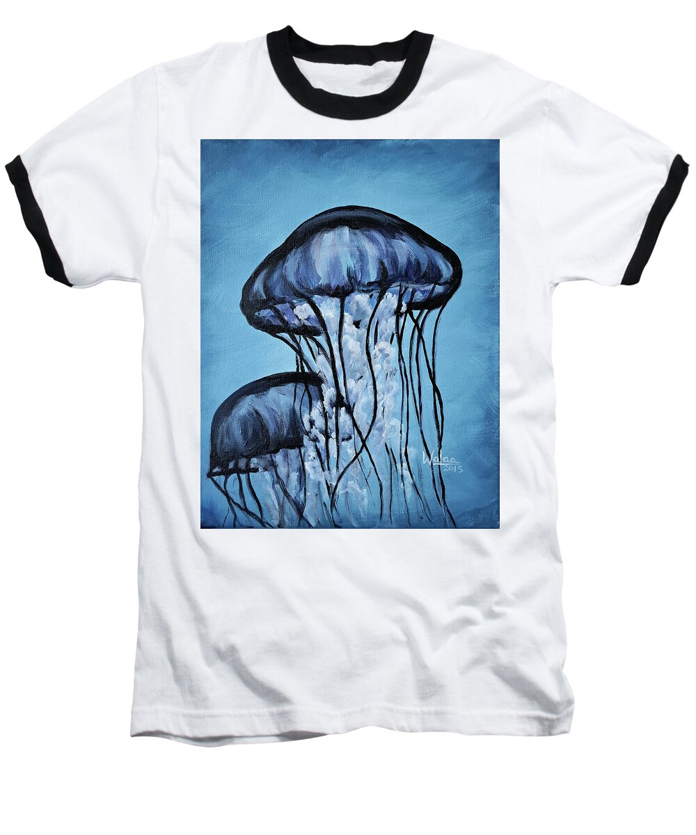 Jellyfish Dancers - Baseball T-Shirt