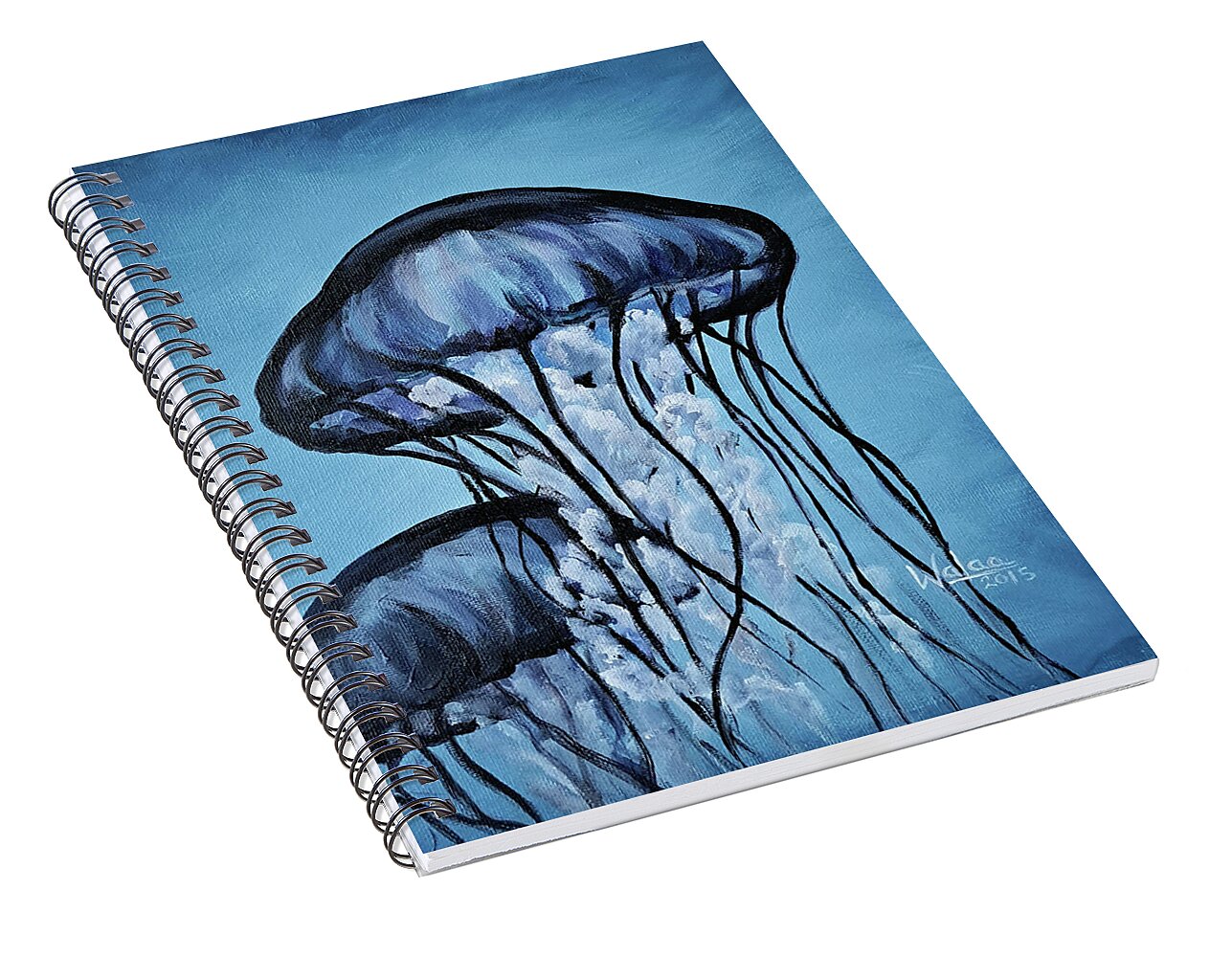 Jellyfish Dancers - Spiral Notebook