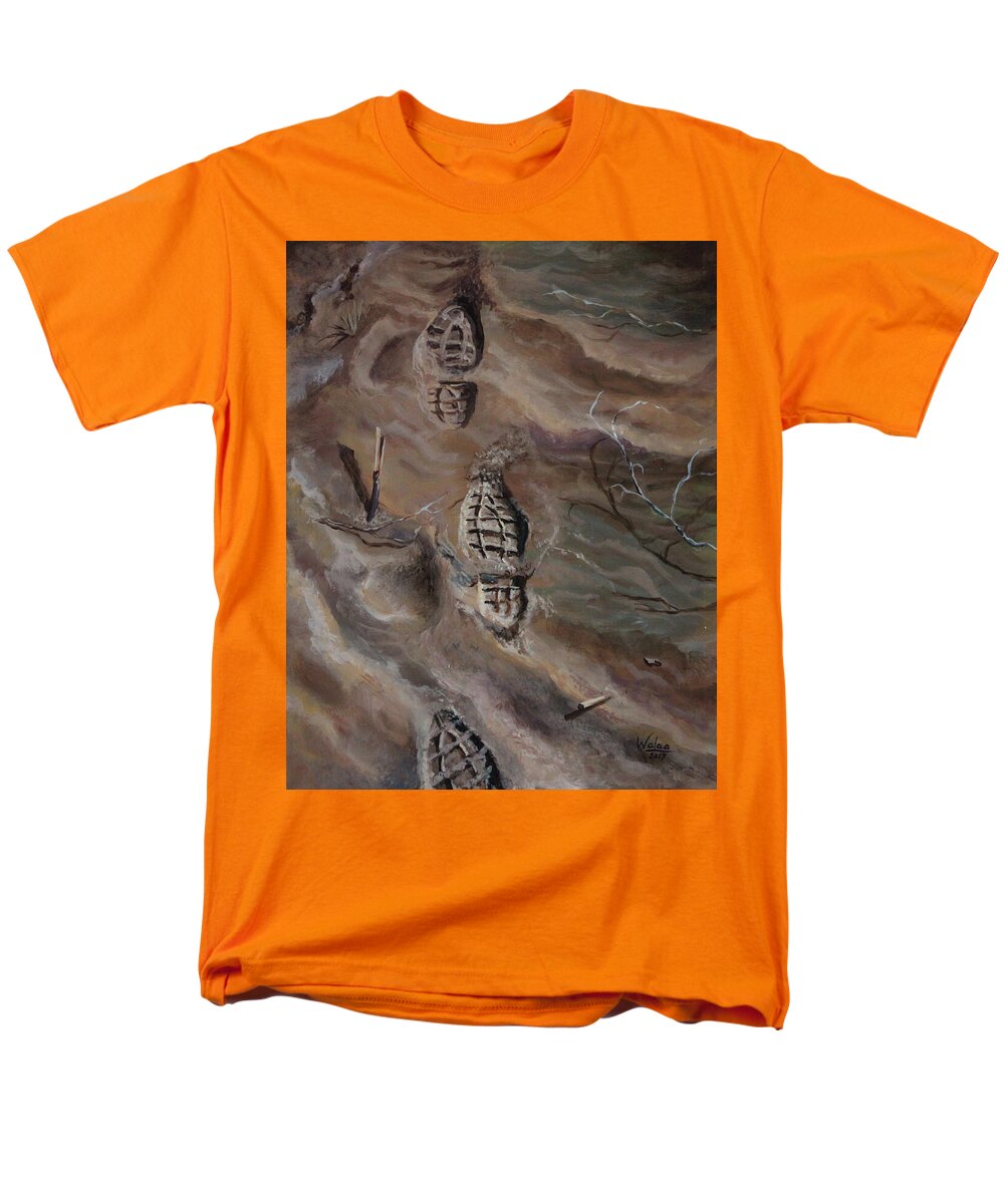 Ephemeral Steps - Men's T-Shirt  (Regular Fit)