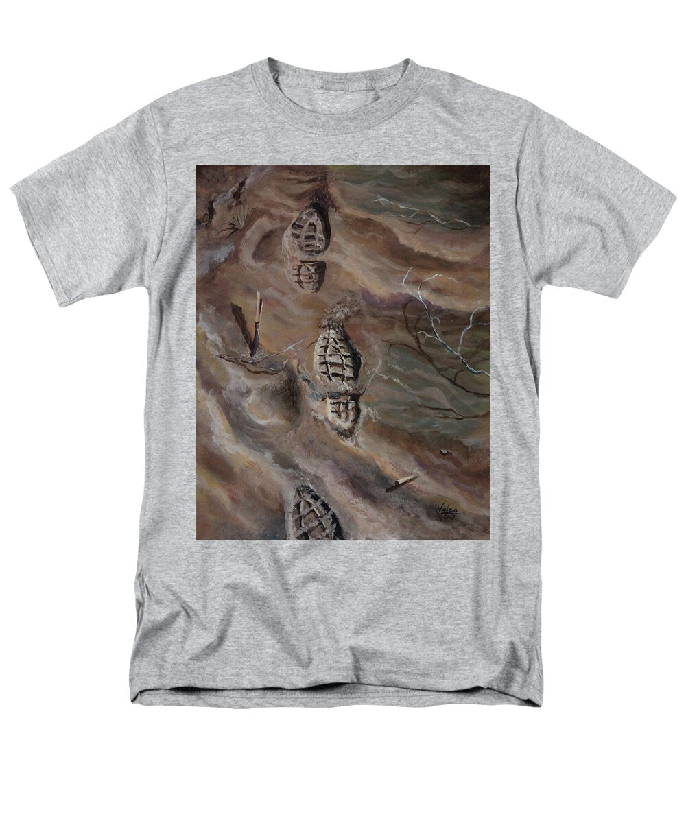 Ephemeral Steps - Men's T-Shirt  (Regular Fit)