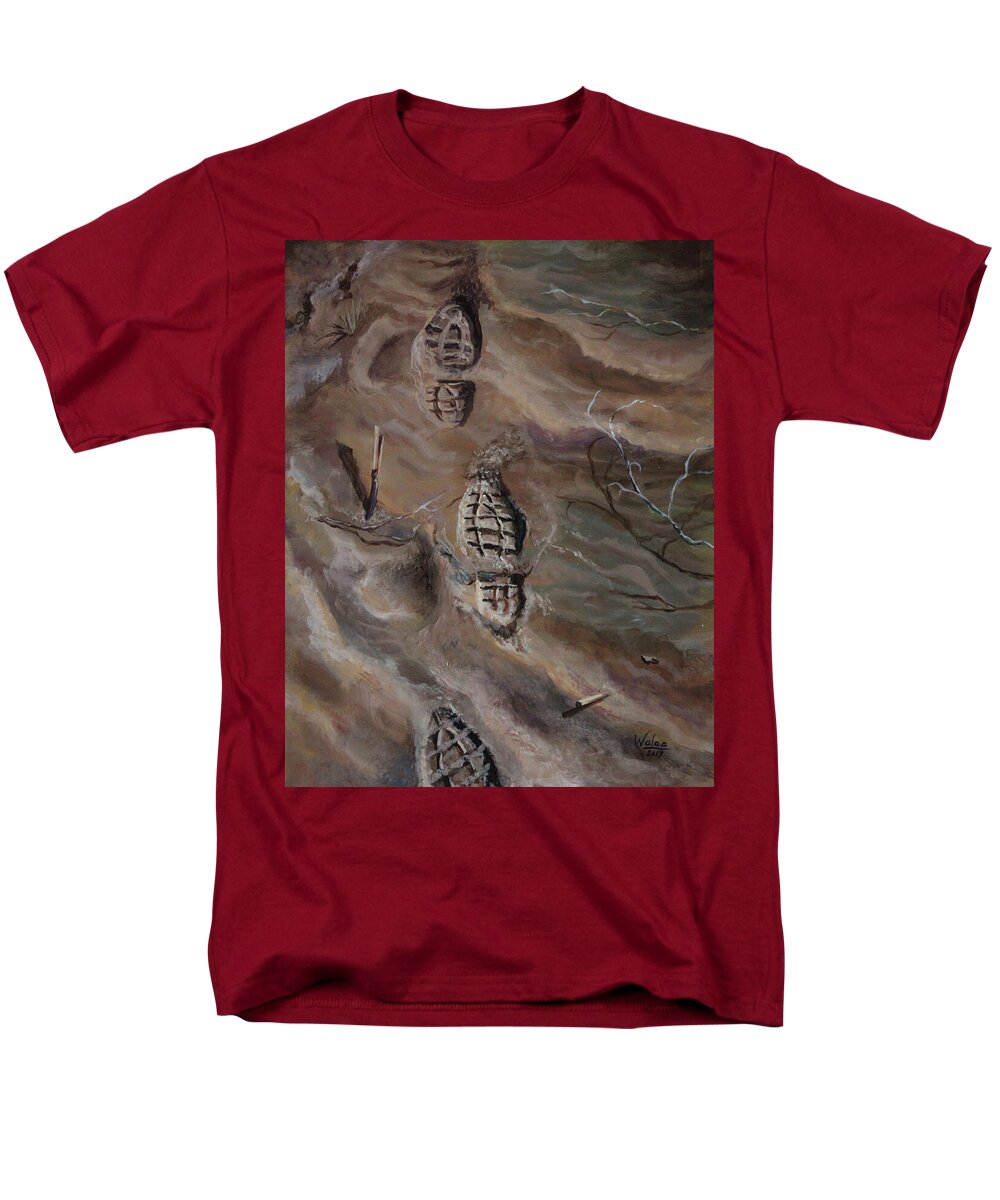 Ephemeral Steps - Men's T-Shirt  (Regular Fit)