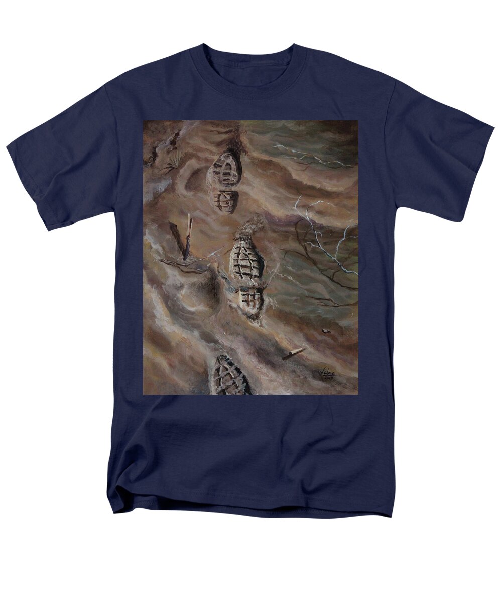 Ephemeral Steps - Men's T-Shirt  (Regular Fit)