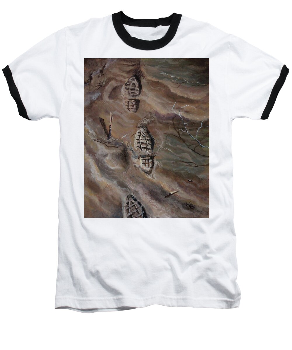 Ephemeral Steps - Baseball T-Shirt