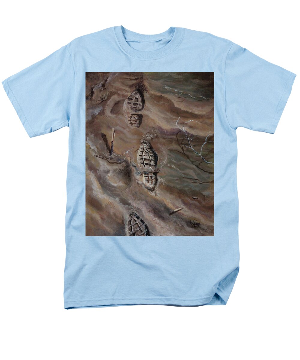 Ephemeral Steps - Men's T-Shirt  (Regular Fit)