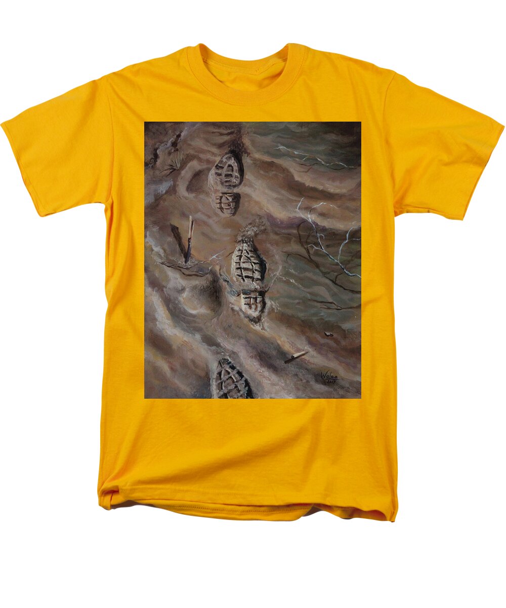 Ephemeral Steps - Men's T-Shirt  (Regular Fit)