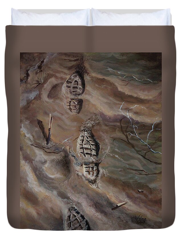 Ephemeral Steps - Duvet Cover