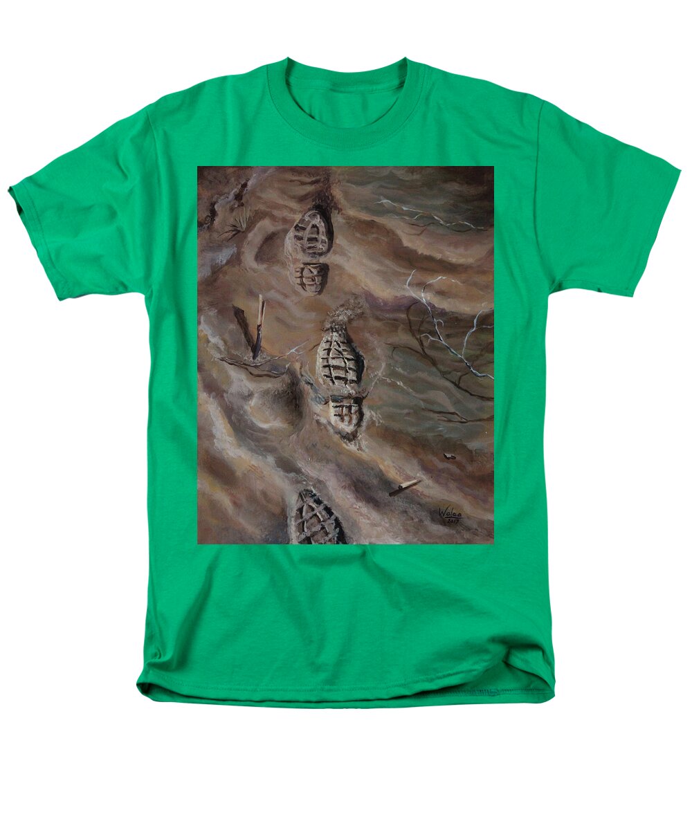 Ephemeral Steps - Men's T-Shirt  (Regular Fit)